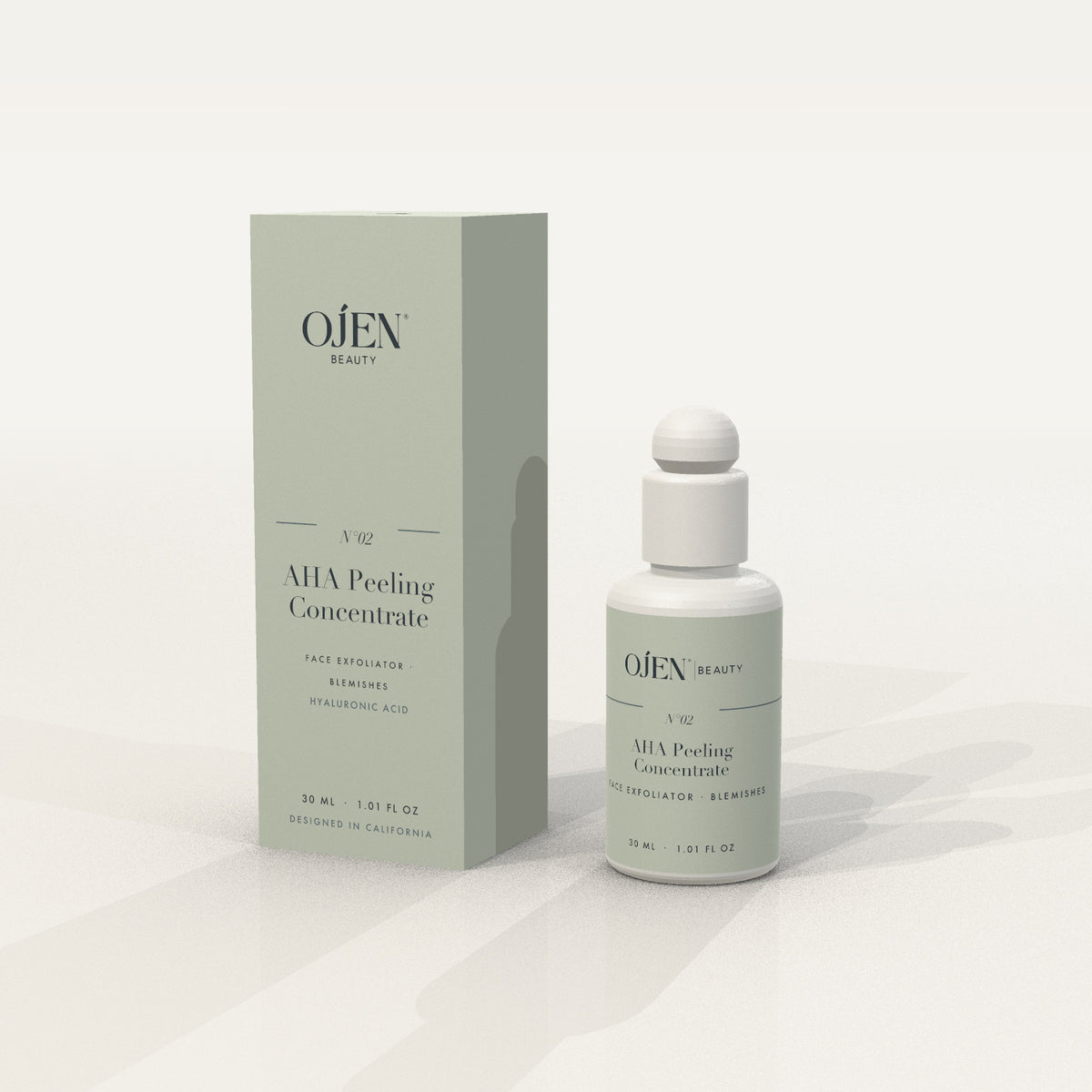 Ojen® N°2 AHA Peeling Concentrate — with carton