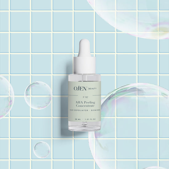 Ojen® N°2 AHA Peeling Concentrate — with its box