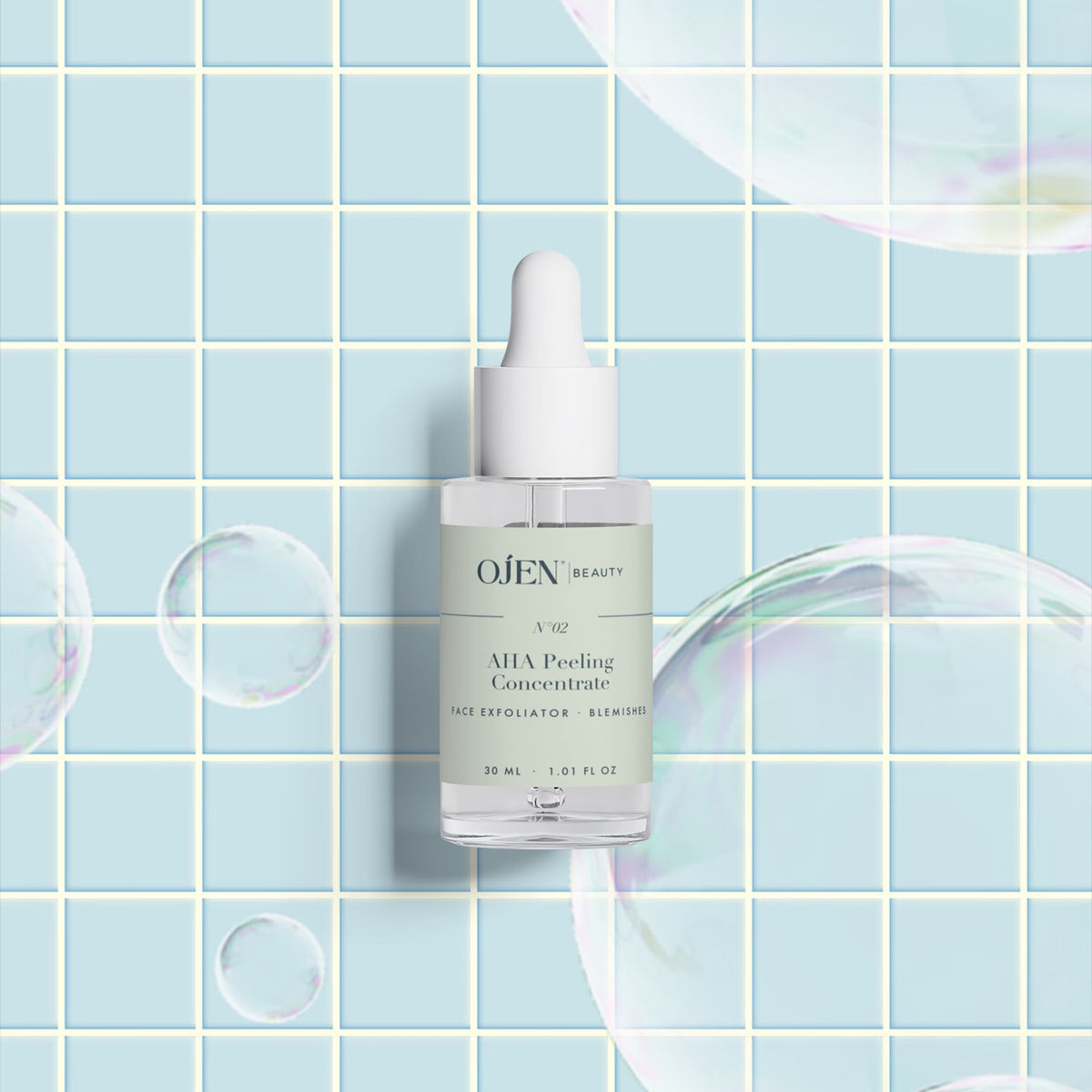 Ojen® N°2 AHA Peeling Concentrate — with its box