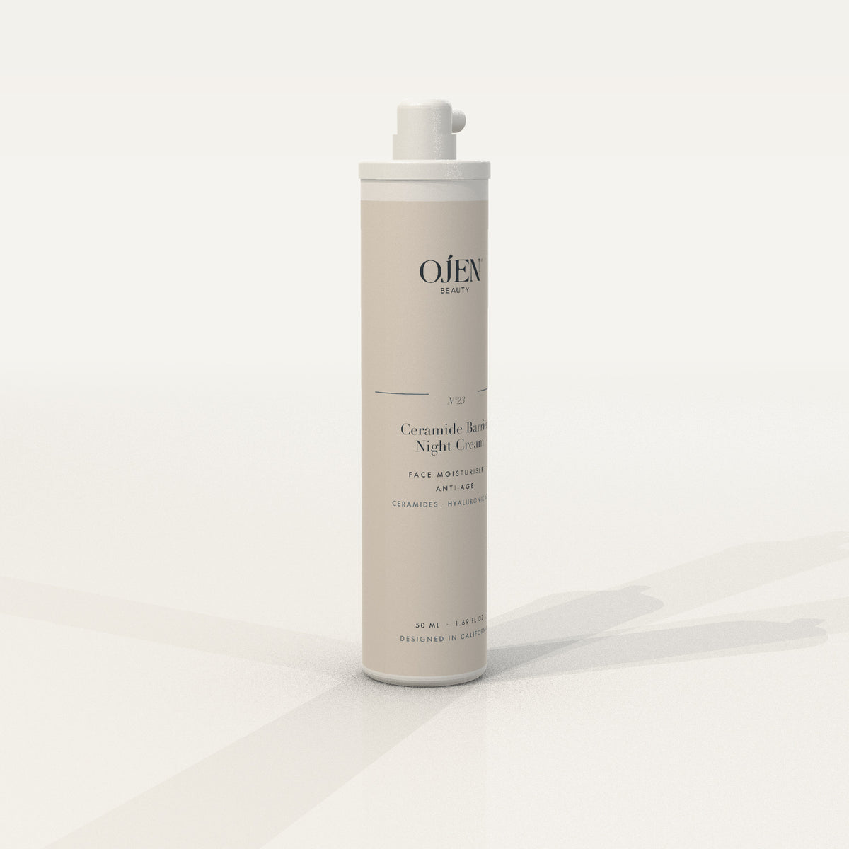 Ojen® N°23 Ceramide Barrier Night Cream — angled view