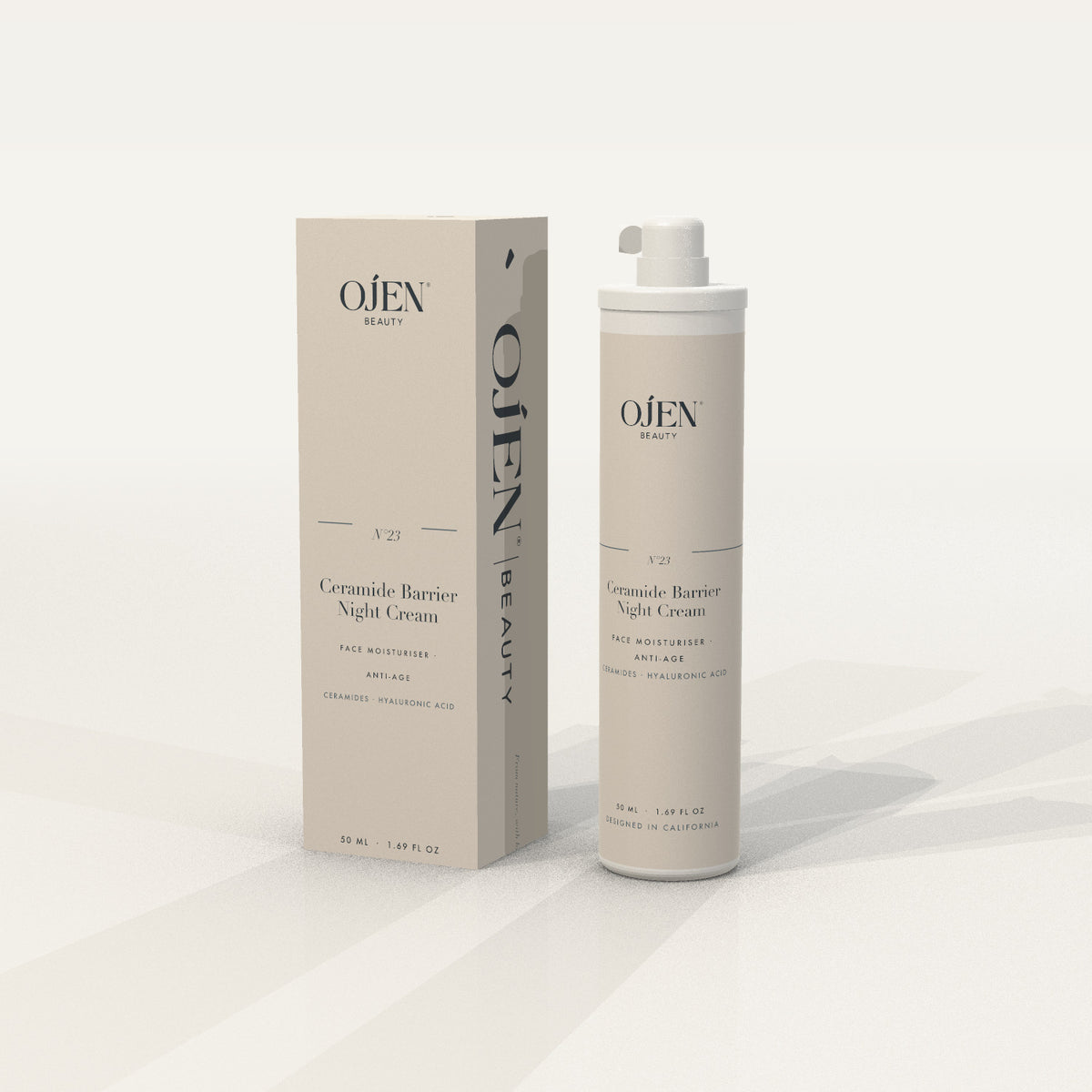 Ojen® N°23 Ceramide Barrier Night Cream — with carton