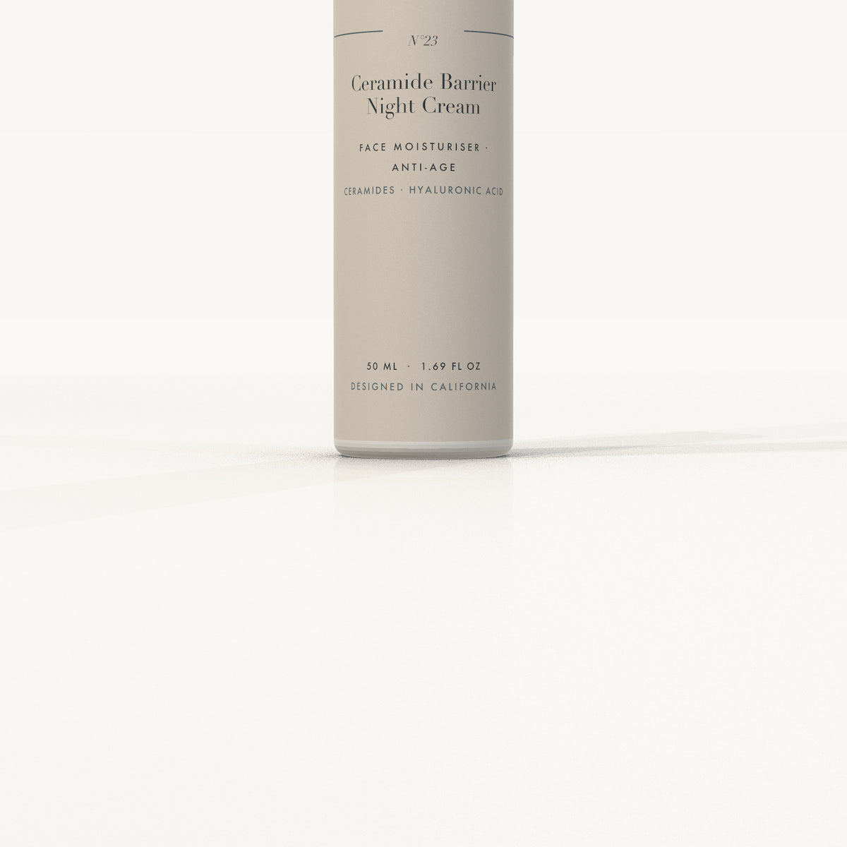 Ojen® N°23 Ceramide Barrier Night Cream — label detail