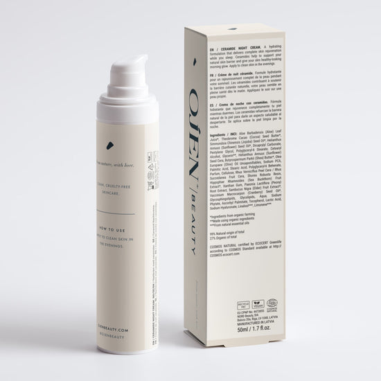 Ojen® N°23 Ceramide Barrier Night Cream — with its box