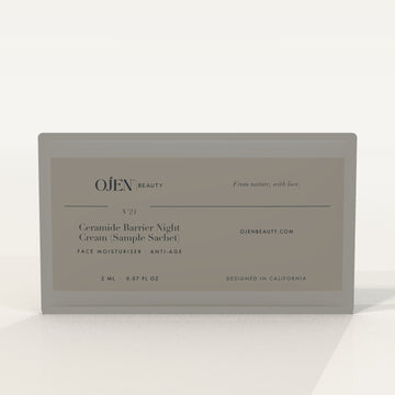 Ojen® N°24 Ceramide Barrier Night Cream (Sample Sachet) — front