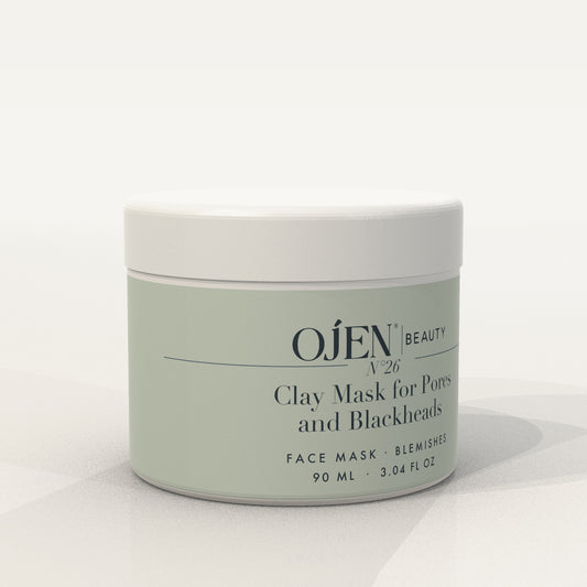 Ojen® N°26 Clay Mask for Pores and Blackheads — angled view