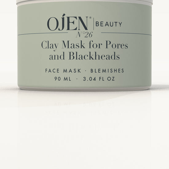 Ojen® N°26 Clay Mask for Pores and Blackheads — label detail