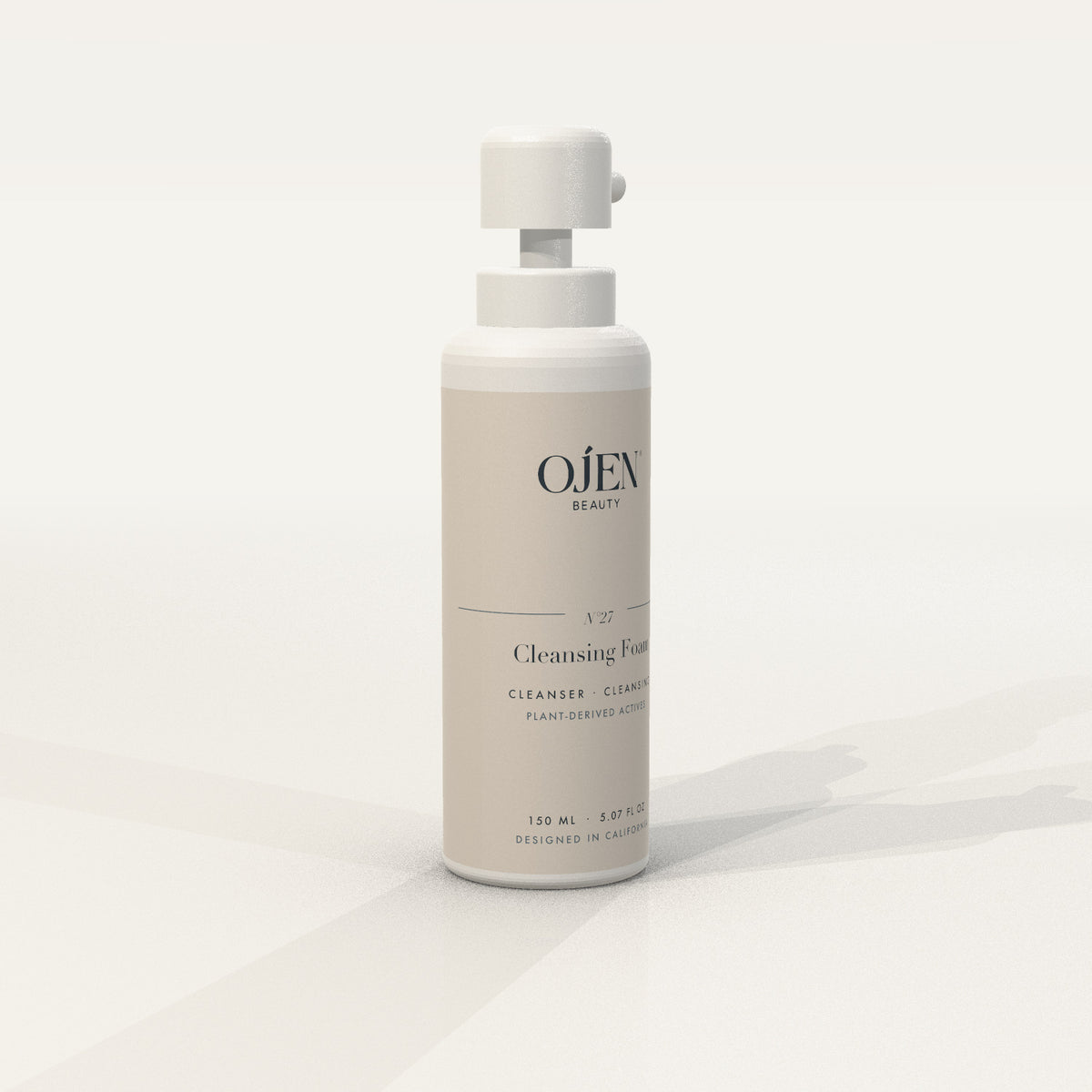 Ojen® N°27 Cleansing Foam — angled view