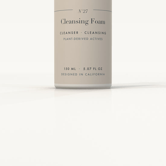 Ojen® N°27 Cleansing Foam — label detail
