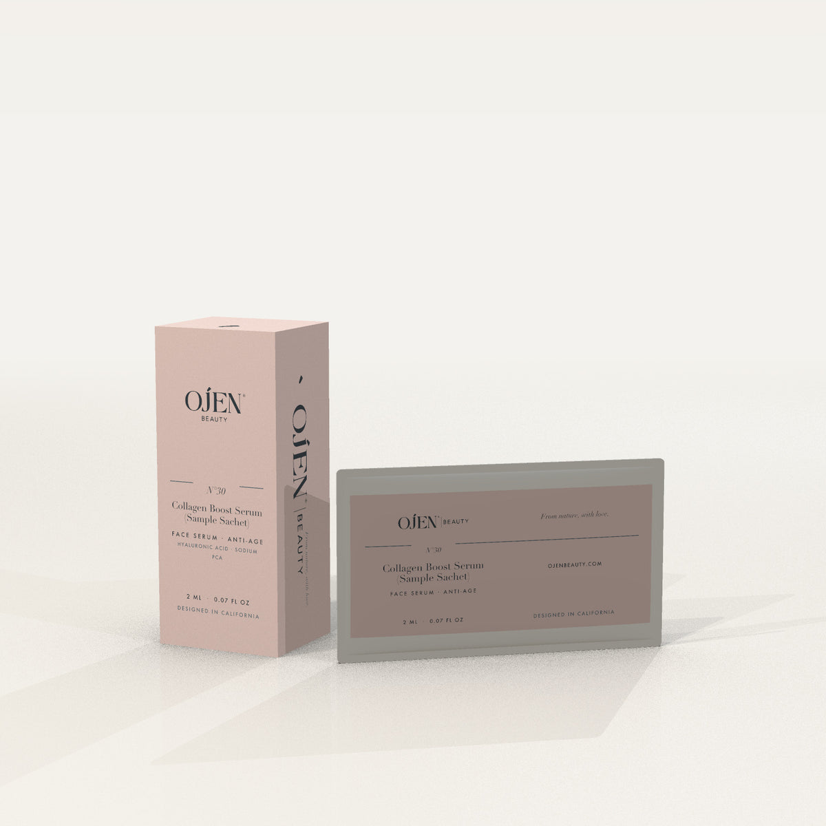 Ojen® N°30 Collagen Boost Serum (Sample Sachet) — with carton