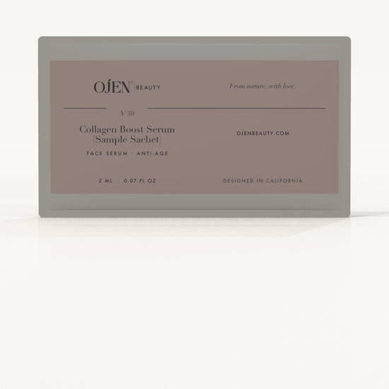 Ojen® N°30 Collagen Boost Serum (Sample Sachet) — label detail