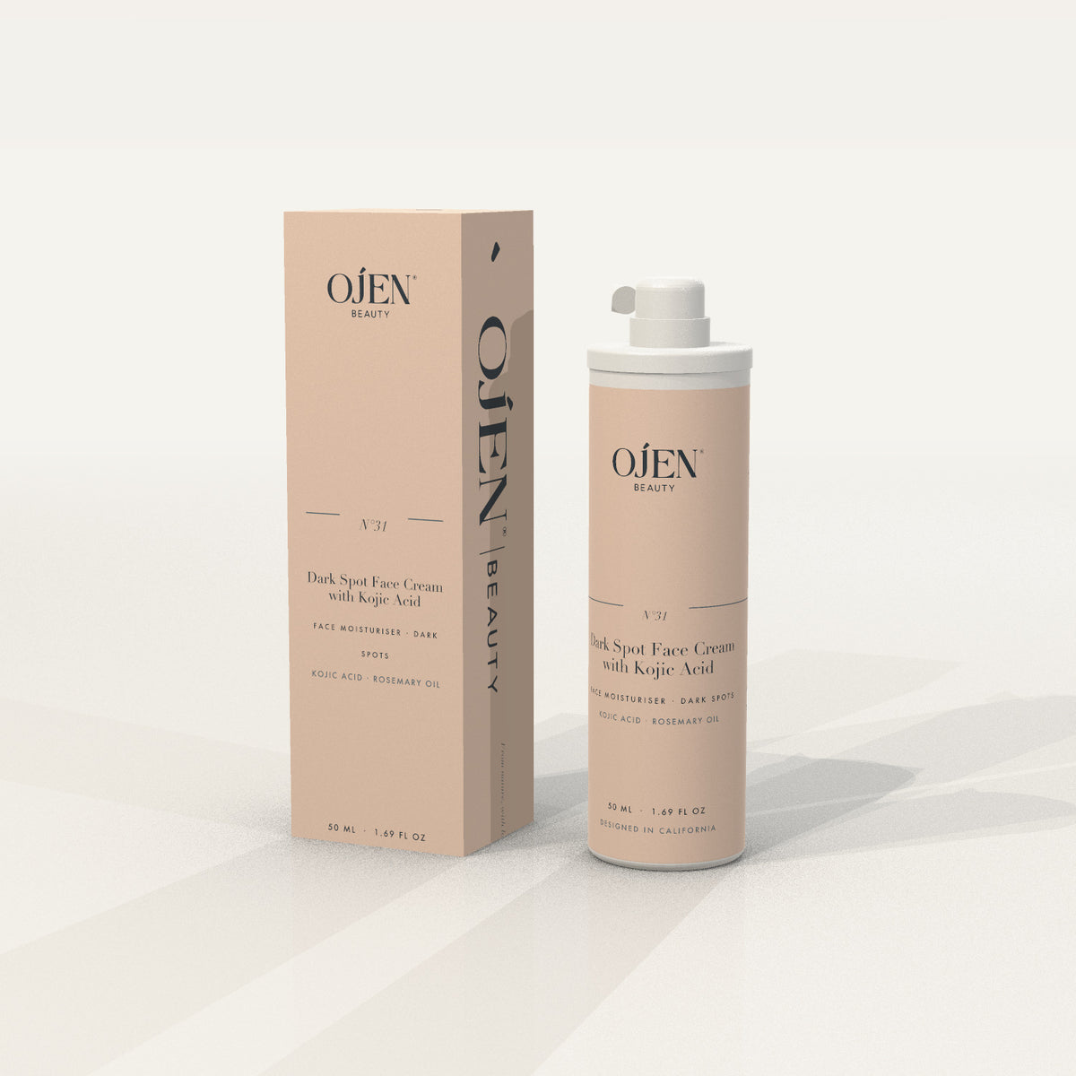 Ojen® N°31 Dark Spot Face Cream with Kojic Acid — with carton