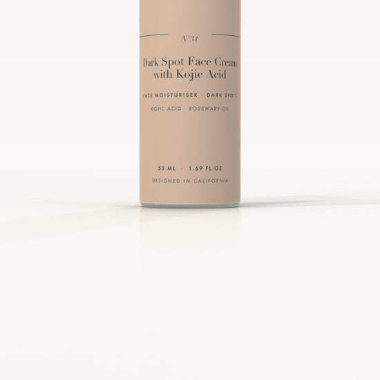 Ojen® N°31 Dark Spot Face Cream with Kojic Acid — label detail