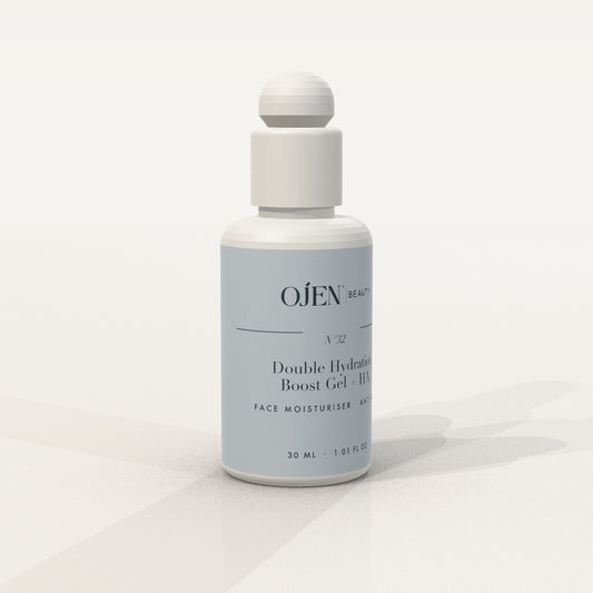 Ojen® N°32 Double Hydration Boost Gel + HA — angled view