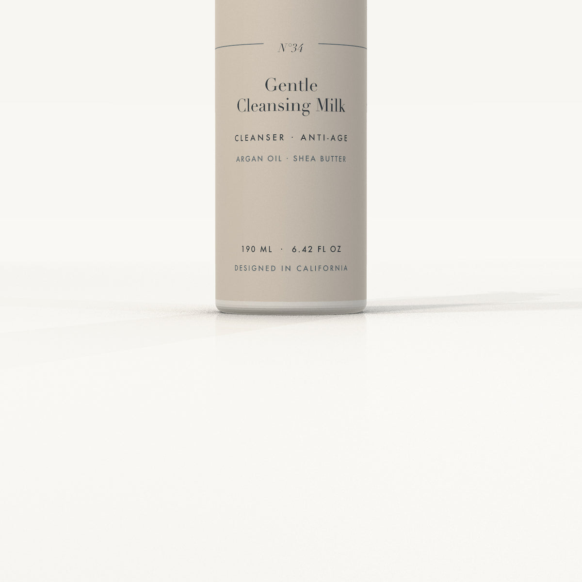 Ojen® N°34 Gentle Cleansing Milk — label detail