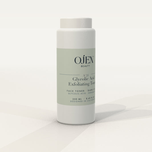Ojen® N°35 Glycolic Acid Exfoliating Toner — angled view