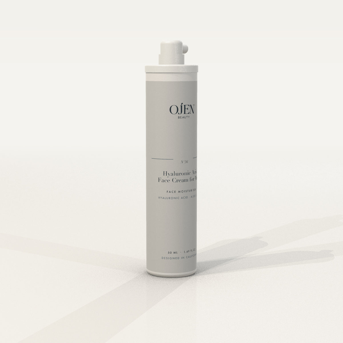 Ojen® N°36 Hyaluronic Acid Face Cream for Men — angled view
