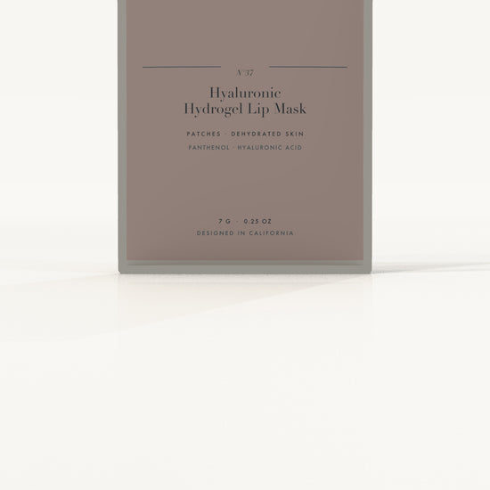 Ojen® N°37 Hyaluronic Hydrogel Lip Mask — label detail