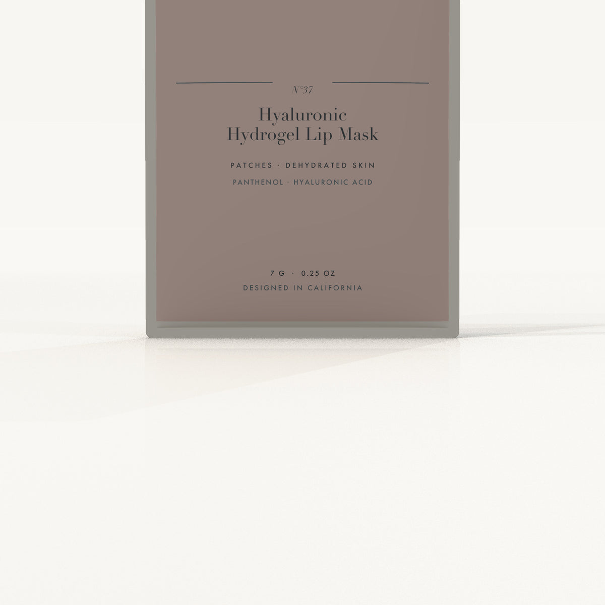 Ojen® N°37 Hyaluronic Hydrogel Lip Mask — label detail