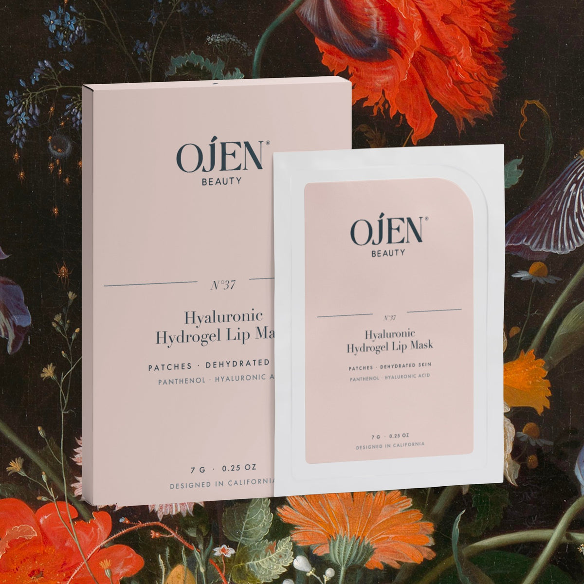 Ojen® N°37 Hyaluronic Hydrogel Lip Mask — in situ