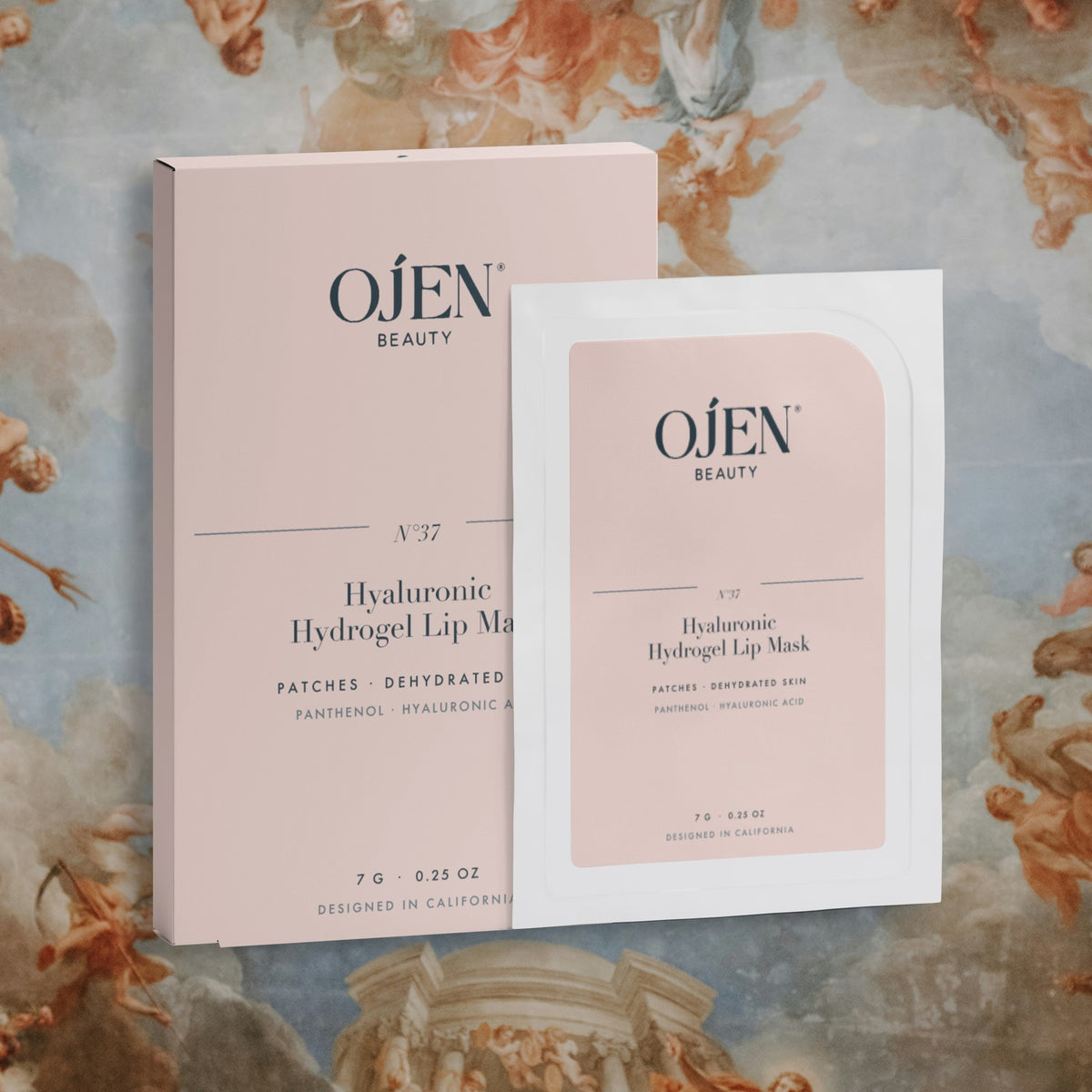 Ojen® N°37 Hyaluronic Hydrogel Lip Mask — lifestyle