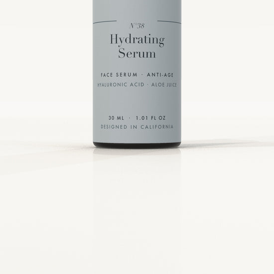 Ojen® N°38 Hydrating Serum (Black) — label detail