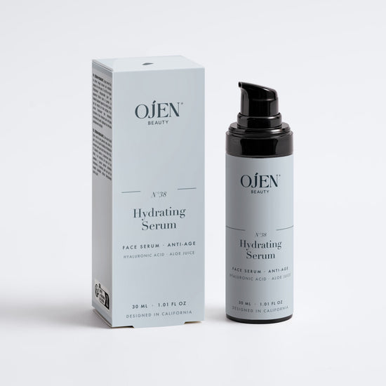 Ojen® N°38 Hydrating Serum (Black) — with its box