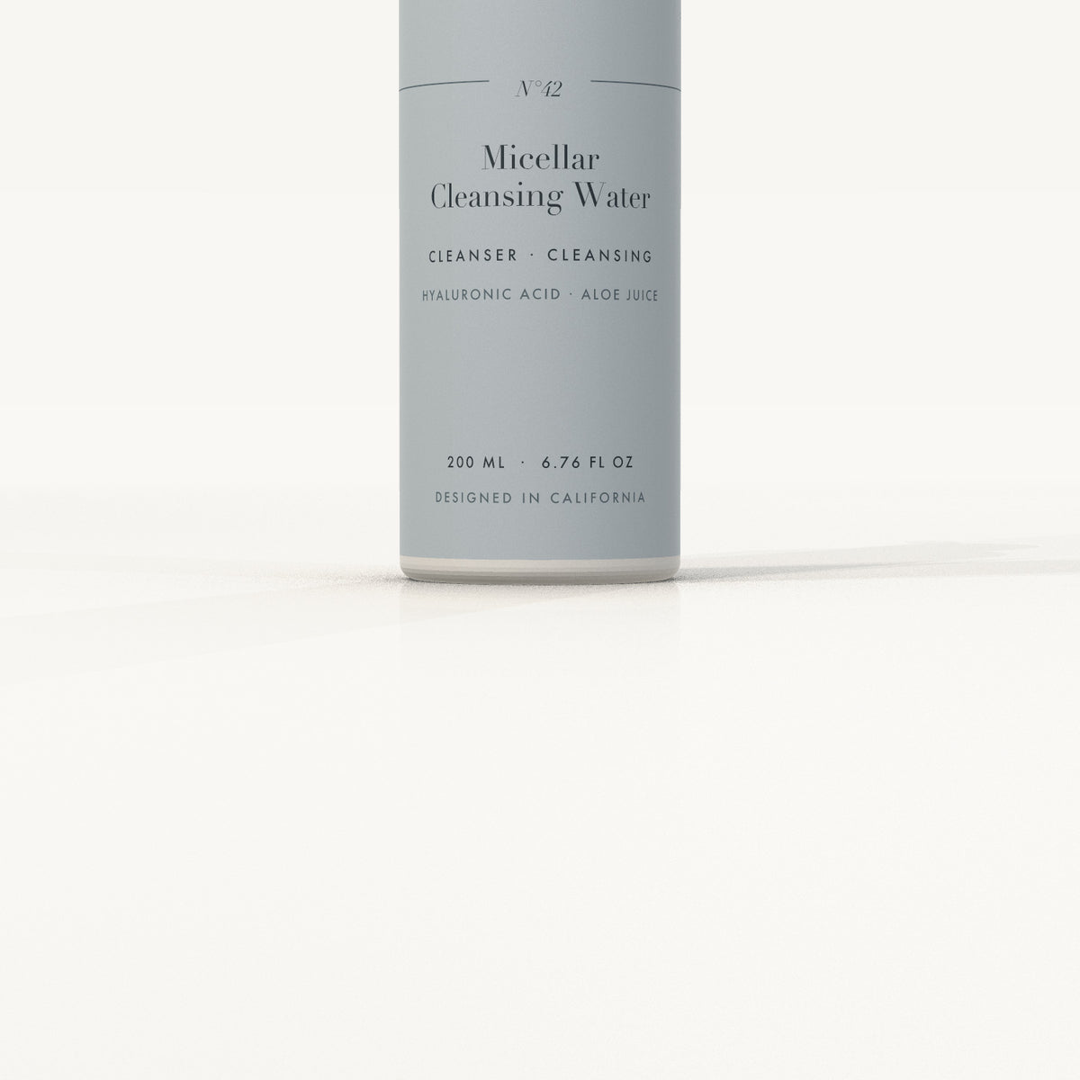 Ojen® N°42 Micellar Cleansing Water — label detail