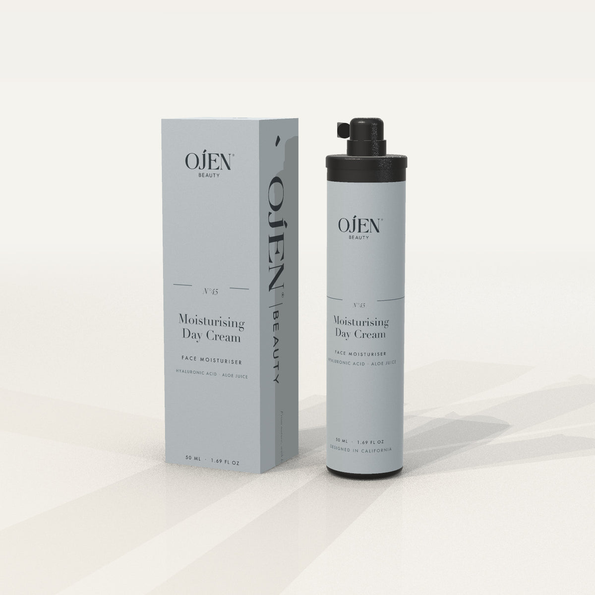 Ojen® N°45 Moisturising Day Cream, 50 ml (Black) — with carton
