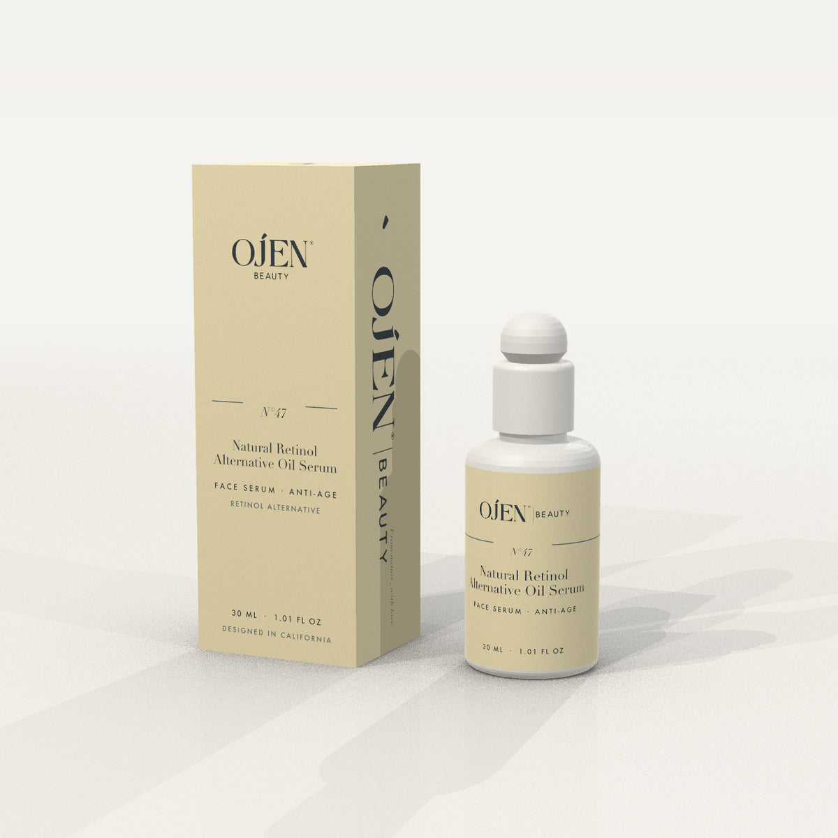 Ojen® N°47 Natural Retinol Alternative Oil Serum — with carton