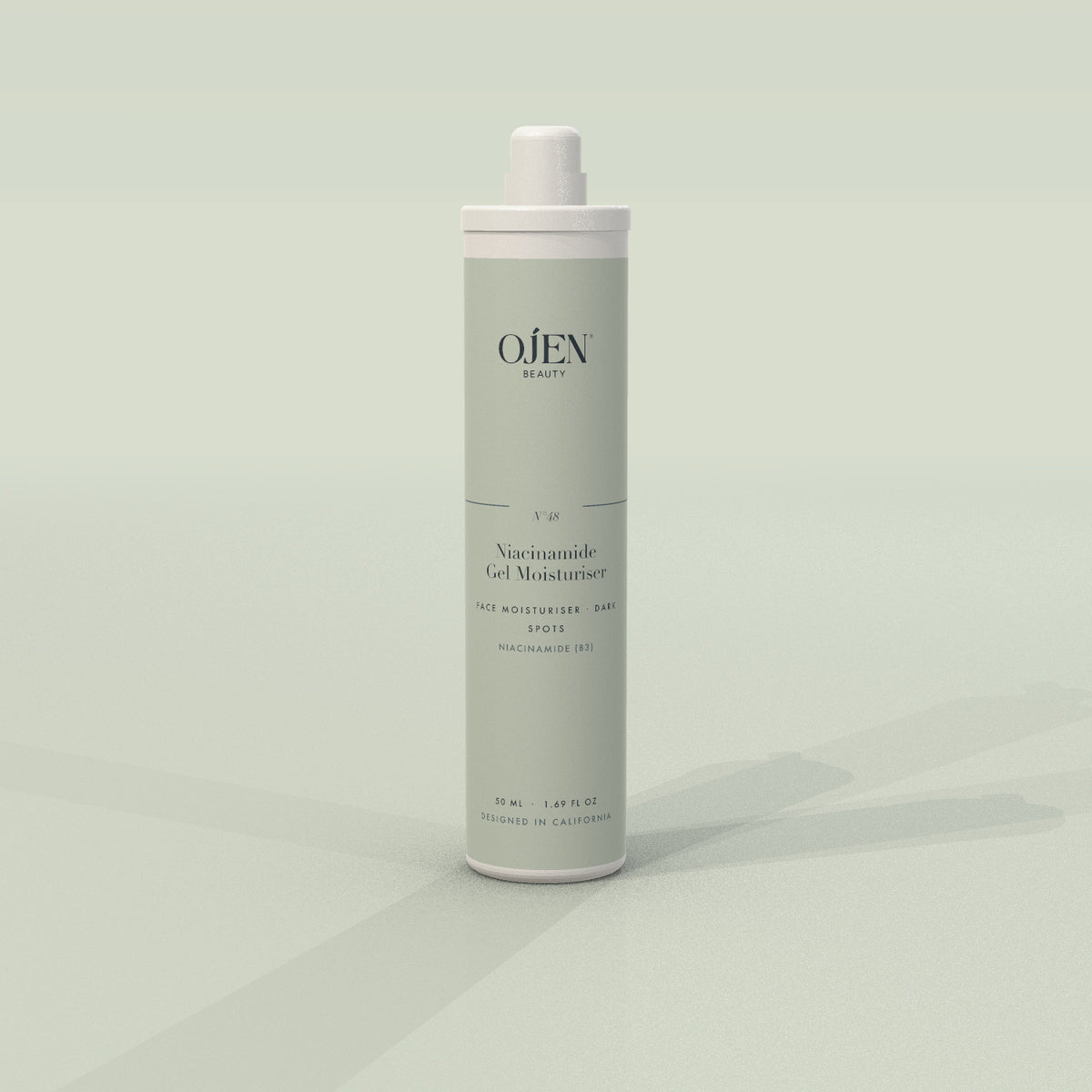 Ojen® N°48 Niacinamide Gel Moisturiser — colour story