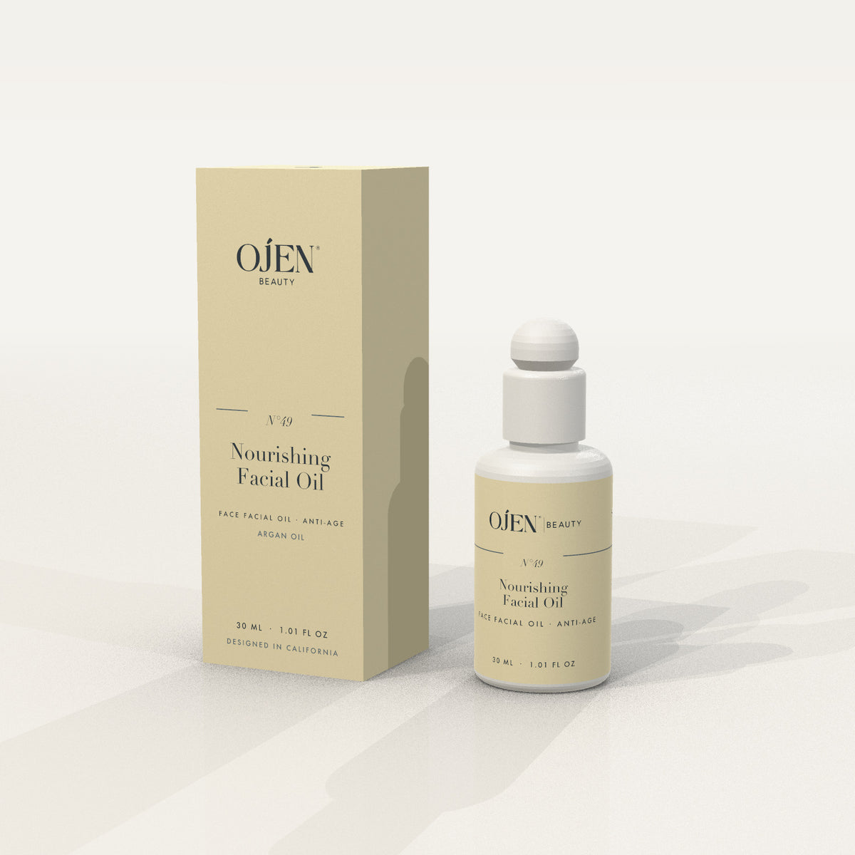 Ojen® N°49 Nourishing Facial Oil, 30 ml — with carton