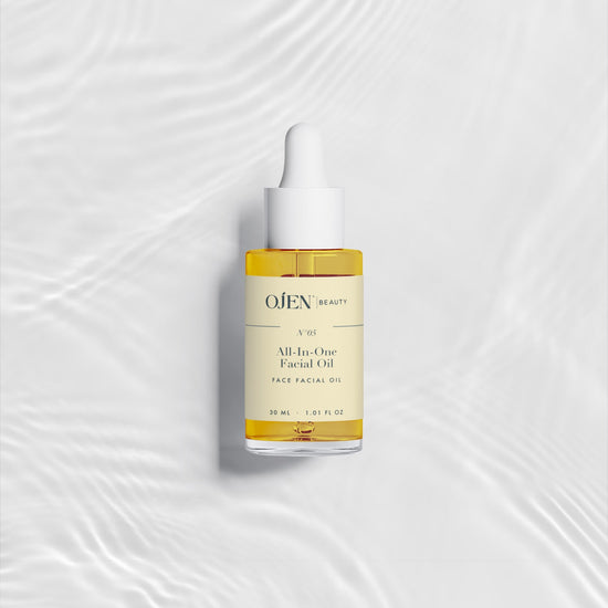 Ojen® N°5 All-In-One Facial Oil — with its box