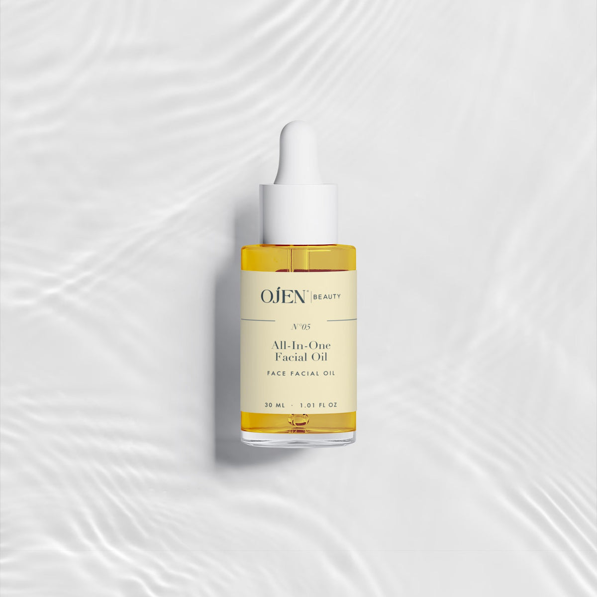 Ojen® N°5 All-In-One Facial Oil — with its box