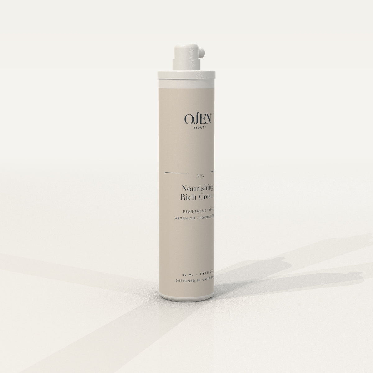 Ojen® N°51 Nourishing Rich Cream, Fragrance Free — angled view