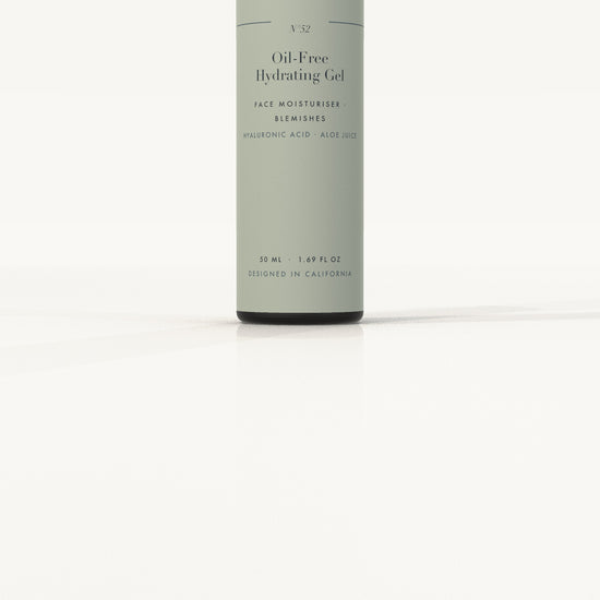 Ojen® N°52 Oil-Free Hydrating Gel (Black) — label detail