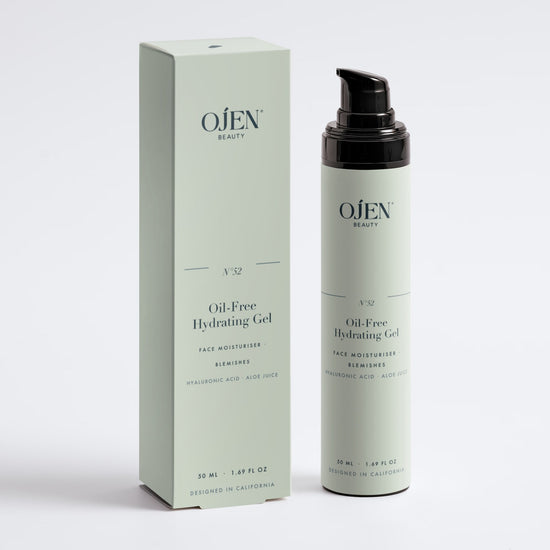 Ojen® N°52 Oil-Free Hydrating Gel (Black) — with its box