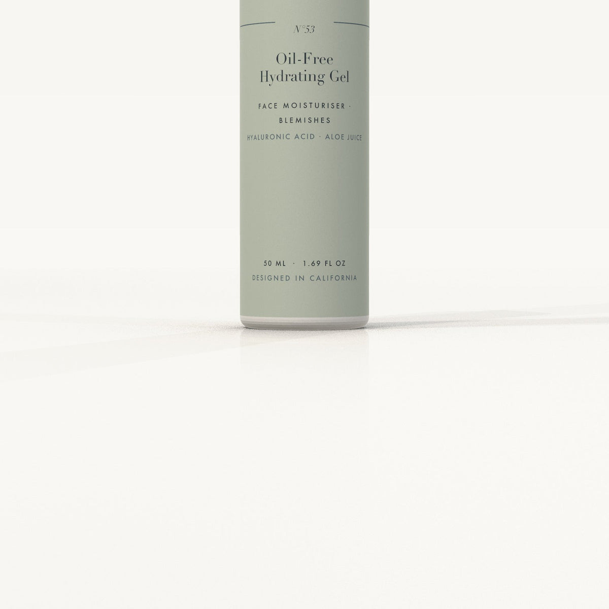 Ojen® N°53 Oil-Free Hydrating Gel (White) — label detail