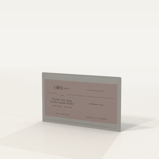 Ojen® N°59 Peptide Anti-Aging Serum (Sample Sachet) — angled view