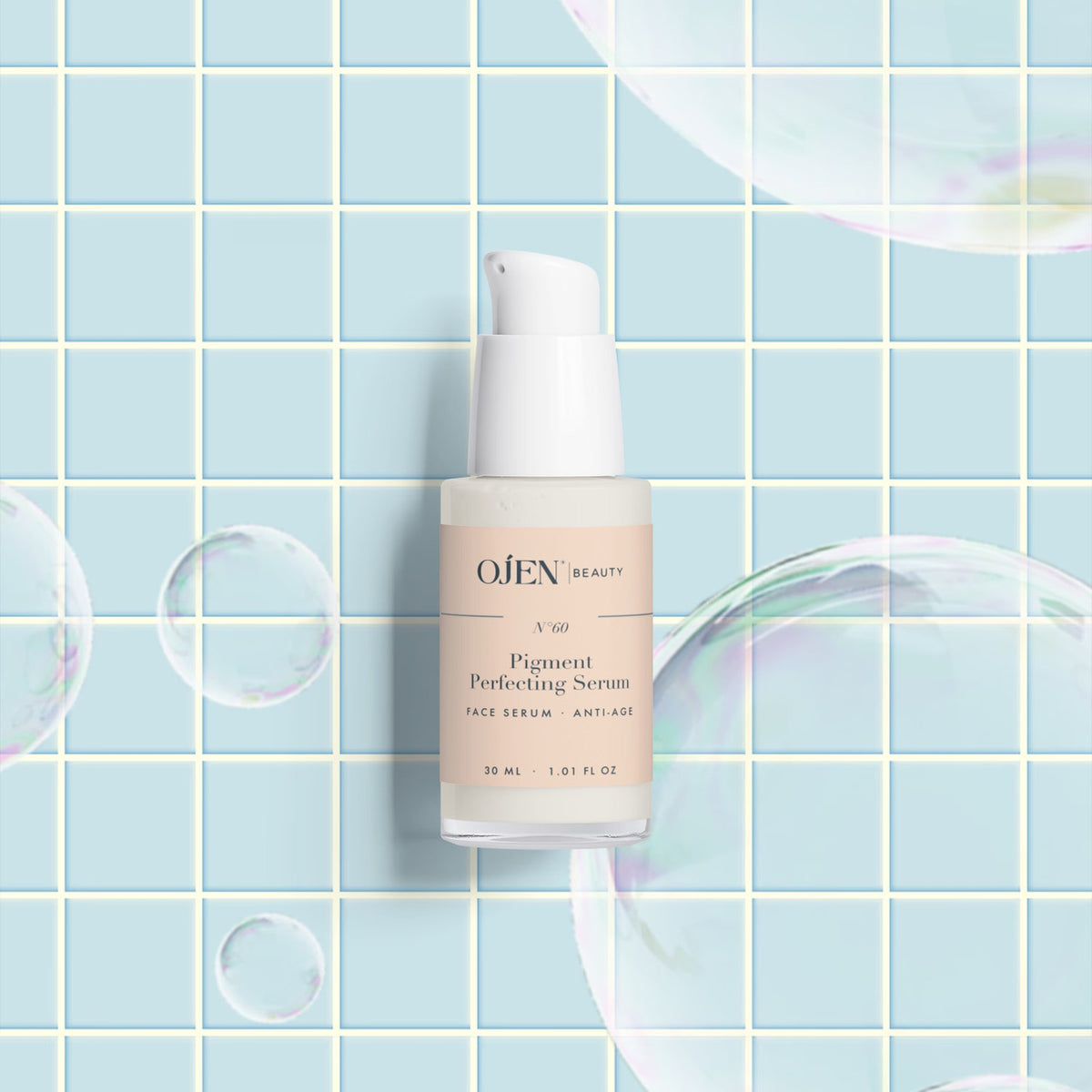 Ojen® N°60 Pigment Perfecting Serum — with its box