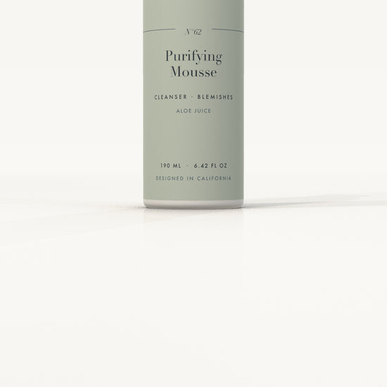 Ojen® N°62 Purifying Mousse — label detail
