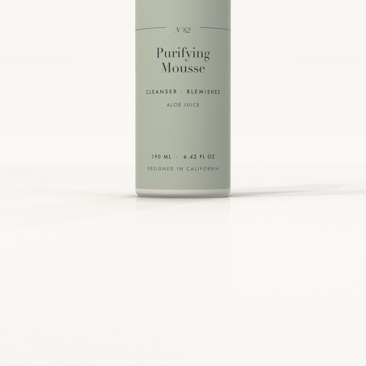 Ojen® N°62 Purifying Mousse — label detail