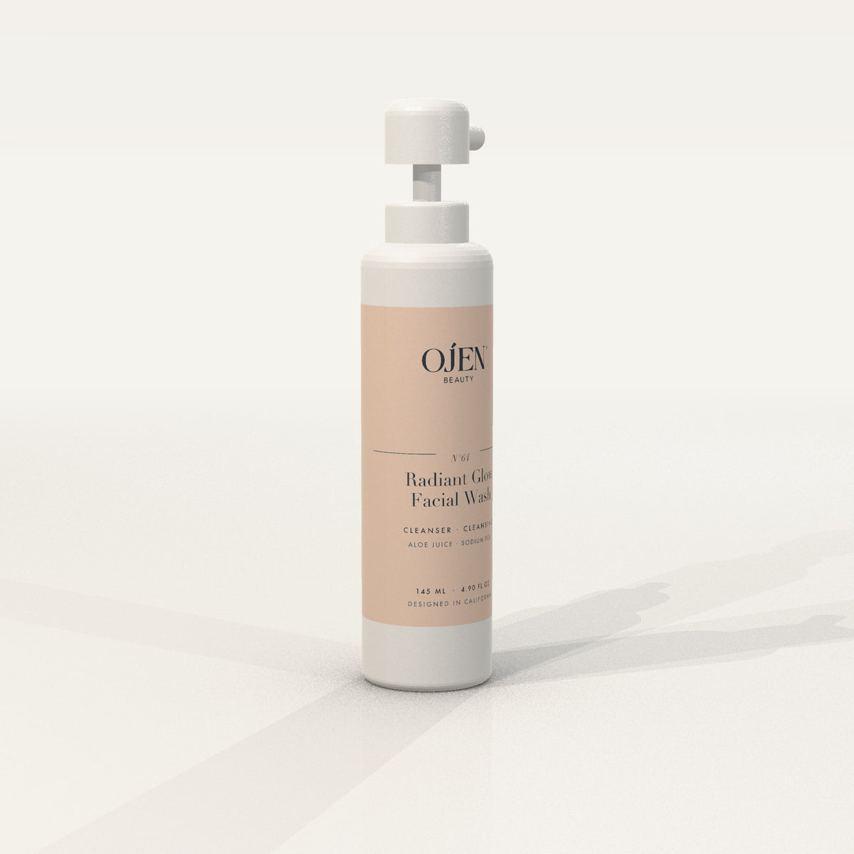 Ojen® N°64 Radiant Glow Facial Wash — angled view