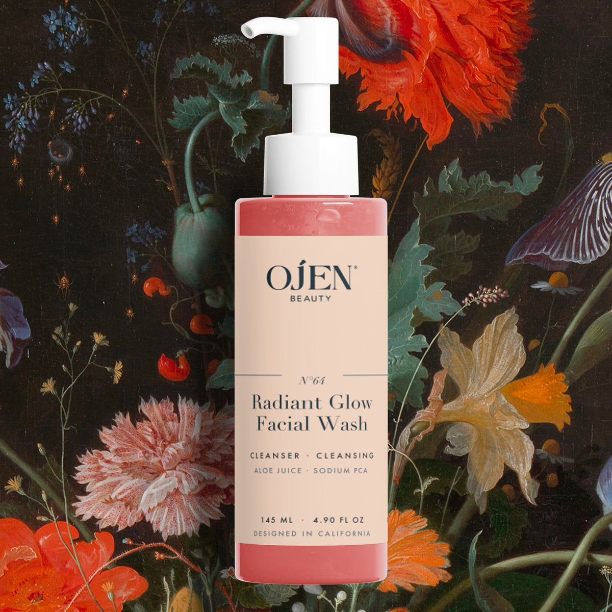 Ojen® N°64 Radiant Glow Facial Wash — in situ