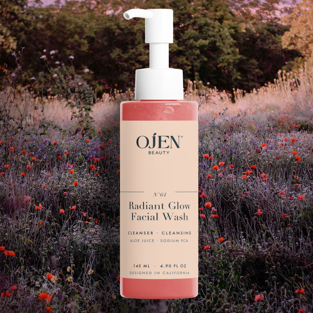 Ojen® N°64 Radiant Glow Facial Wash — lifestyle