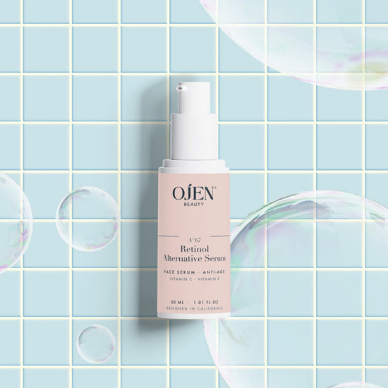 Ojen® N°67 Retinol Alternative Serum — with its box