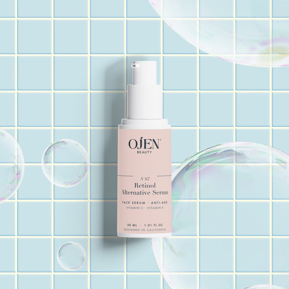 Ojen® N°67 Retinol Alternative Serum — with its box