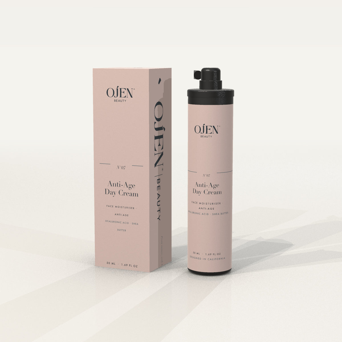 Ojen® N°7 Anti-Age Day Cream, 50 ml (Black) — with carton