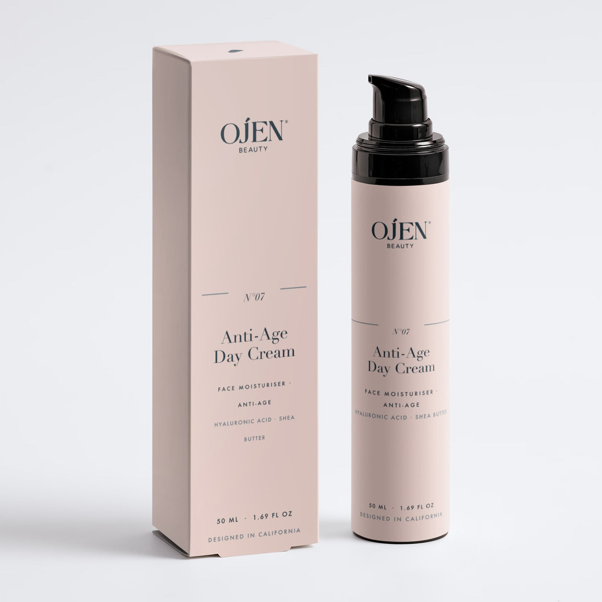 Ojen® N°7 Anti-Age Day Cream, 50 ml (Black) — with its box