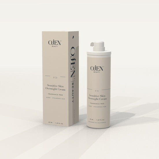 Ojen® N°71 Sensitive Skin Overnight Cream, Fragrance Free — with carton