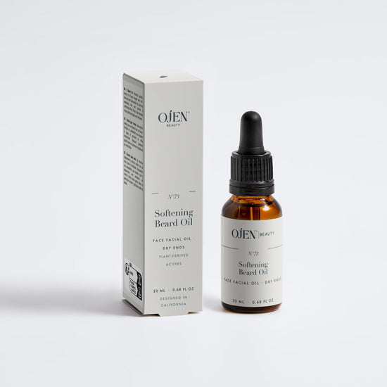 Ojen® N°73 Softening Beard Oil — with its box